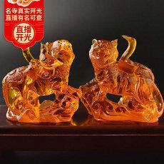 财神木刻版画(偏财财神招财)